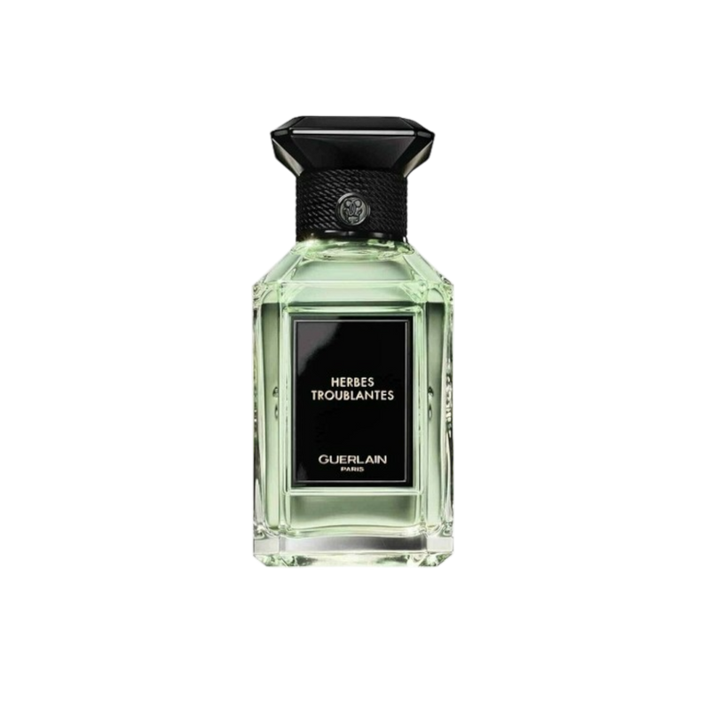 Guerlain Herbes Troublantes tester sample close-up