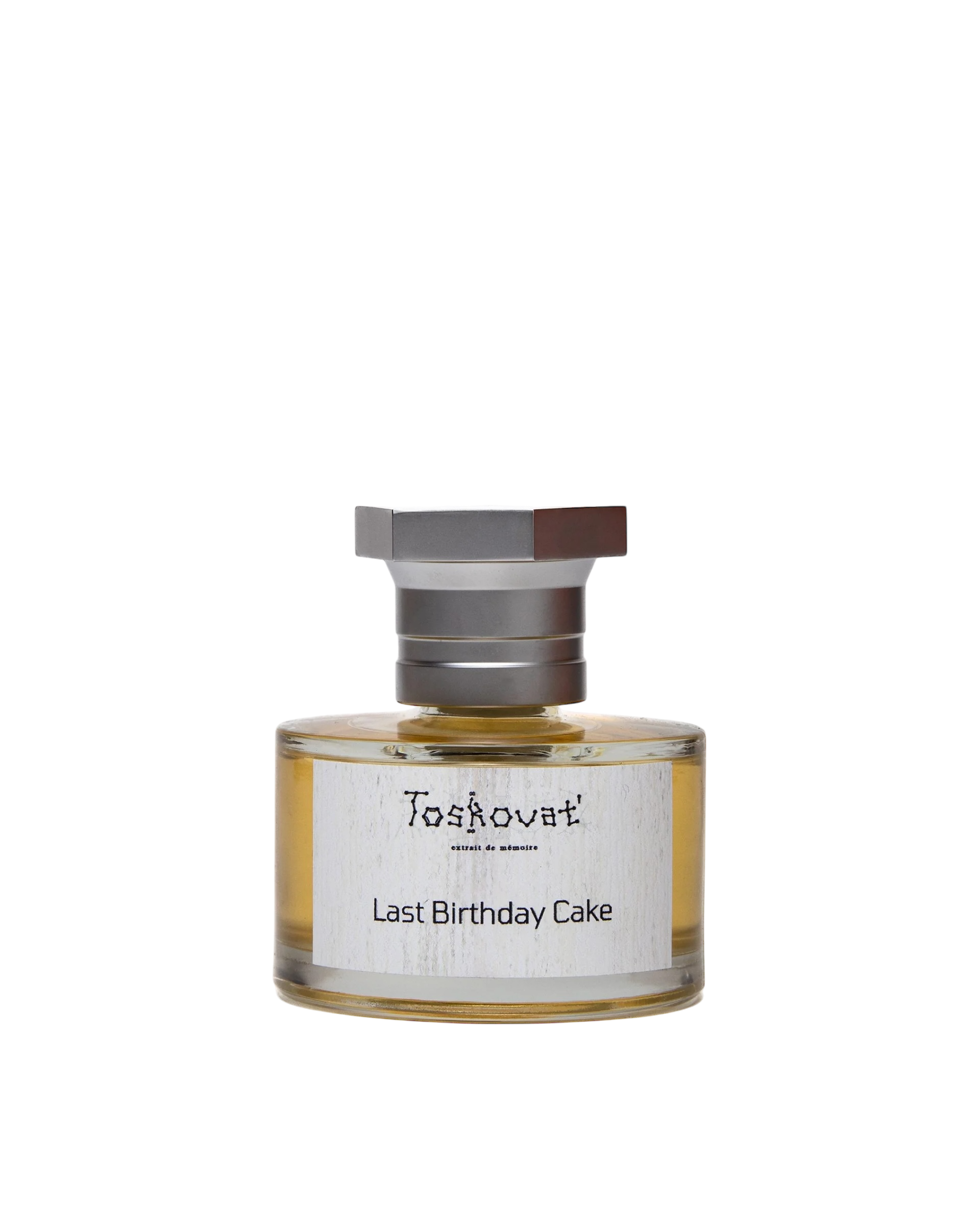 Last Birthday Cake tester sample bovenaanzicht