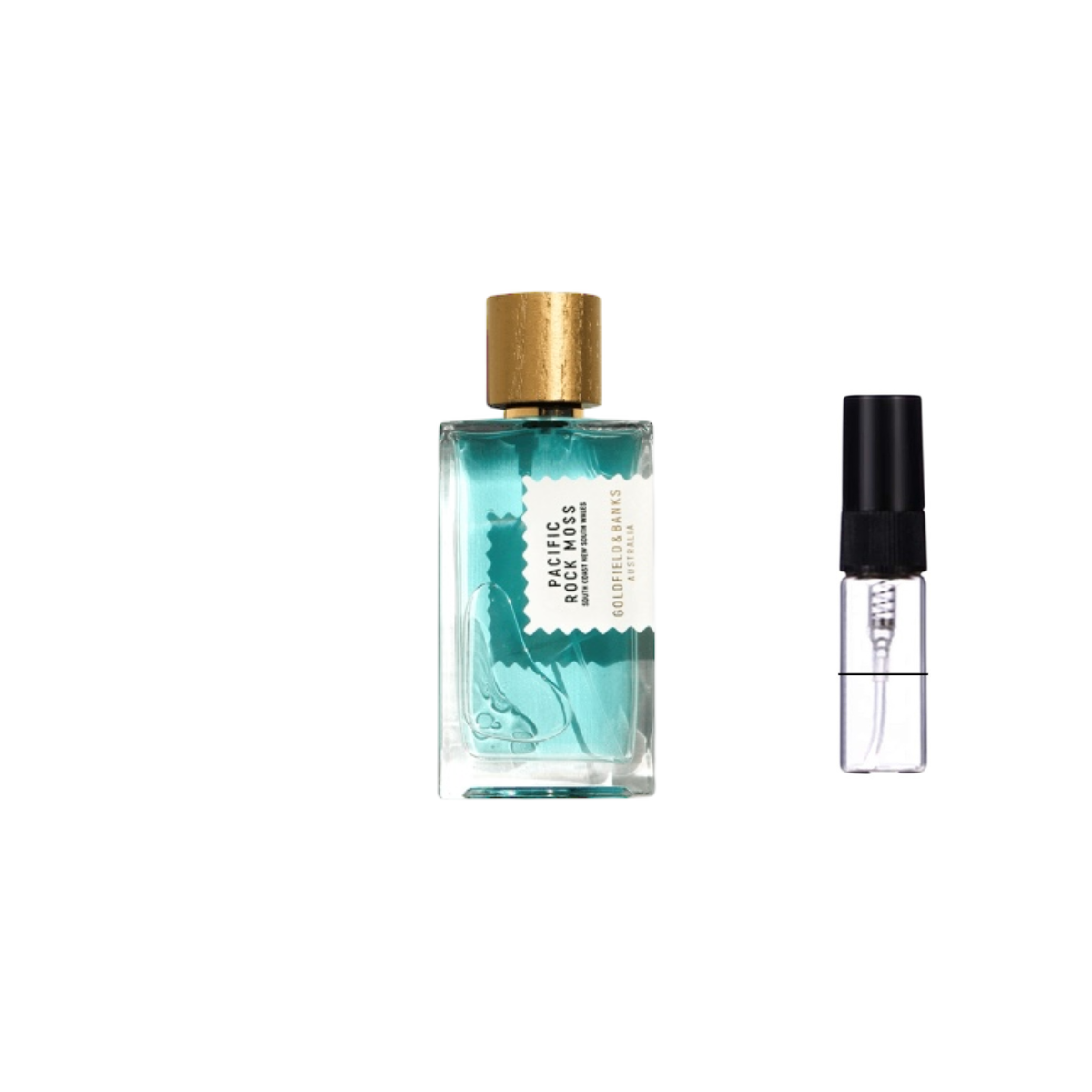 Pacific Rock Moss sample tester close-up parfum verstuiver